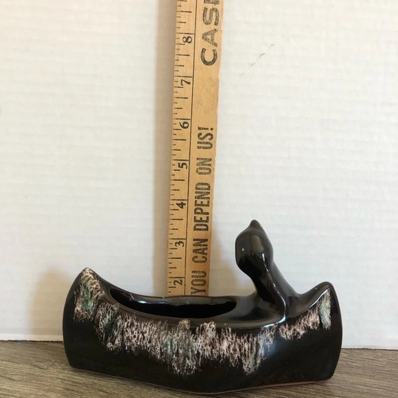 Vtg Drip Glaze Pottery - Picture 5 of 9